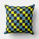 Search for blue and yellow cushions Plaid