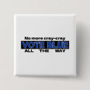 Search for weird square badges Kamala harris