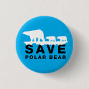 Search for save polar bears badges Earth