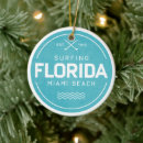 Search for surf christmas tree decorations Miami