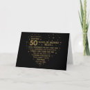 Search for 50th anniversary cards Black