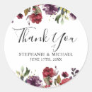 Search for romantic red roses stickers Watercolor