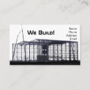 Search for structure business cards Building