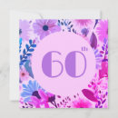 Search for mom 60th birthday invitations Flower