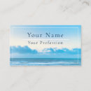 Search for beach scene business cards Ocean
