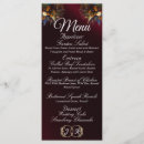 Search for ribbon wedding menus Rustic