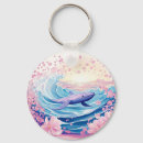 Search for whale art round key rings Fish
