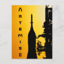Search for artemis postcards Moon