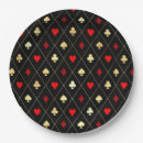 Search for playing cards plates Queen of hearts