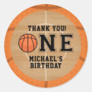 Search for basketball thank you stickers Sports birthday
