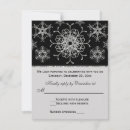 Search for silver snowflakes rsvp cards Glitter