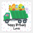 Search for garbage trucks stickers Boys