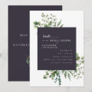 Search for eggplant bridal shower invitations Modern