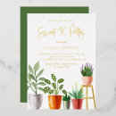 Search for bohemian sweet 16 invitations Botanical
