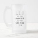 Search for golf beer glasses Golfer