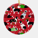 Search for border collie christmas decor Happy howlidays