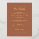 Search for gold foil wedding enclosure cards Elegant