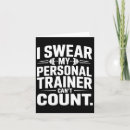 Search for trainer funny cards Weightlifting