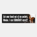 Search for stimulus bumper stickers Funny
