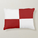 Search for red and white check cushions Chequered