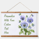 Search for pansies art Purple flowers
