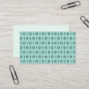 Search for programmer business cards Software developer