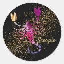 Search for gold scorpio stickers Birthday