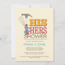 Search for his and her shower invitations Couples