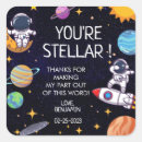 Search for space age stickers Astronaut