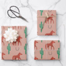 Search for cowgirl wrapping paper Brown