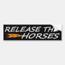 Search for funny horse bumper stickers Car