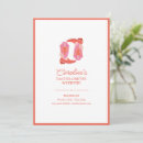 Search for pink cowboy boot invitations Western