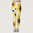 Search for sunflower leggings Watercolor