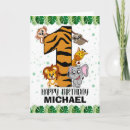 Search for first monkey birthday cards Wild one