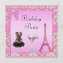 Search for damask birthday invitations Paris