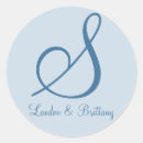 Search for blue envelope seals Monogrammed