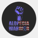 Search for alopecia stickers Warrior