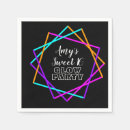 Search for glow in the dark napkins Neon