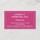 Search for physician business cards Classy