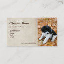 Search for dog breeder business cards Animal