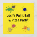 Search for paint ball invitations Teen