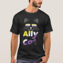 Search for nonbinary tshirts Ally