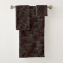 Search for dark rose bath towels Gothic