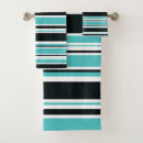 Search for black green white bath towels Modern
