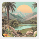 Search for tree square stickers Water