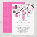Search for hot pink flower wedding invitations Flowers