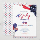 Search for patriotic seasonal invitations Military