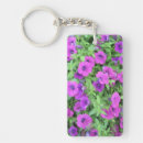 Search for petunia keychain key rings Nature