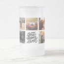 Search for love beer glasses Photo collage