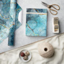 Search for blue marble wrapping paper Glitter